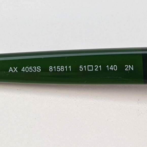 🕶️Armani Exchange AX4053S 815811 Sunglasses 51/21 140 /KAA840🕶️​ - Picture 3 of 6